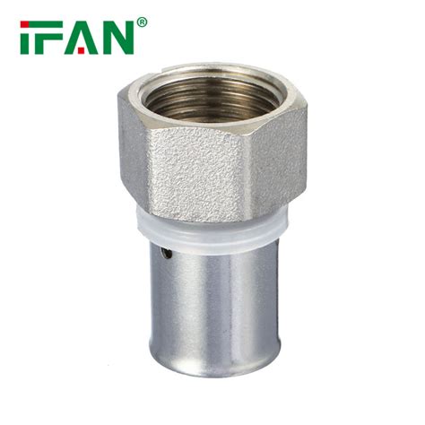 Ifan Pex Brass Press Fittings 16 32mm Female Thread Socket Pex Press