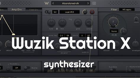 Wuzik Stastion X Synthesizer No Talking YouTube