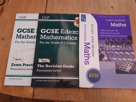 Gcse Cgp Revision Books Posot Class