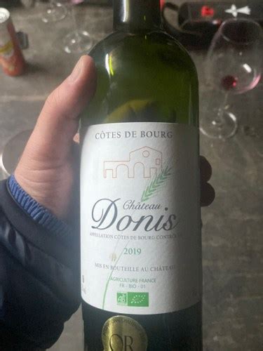 2019 Château Donis Côtes de Bourg Vivino US