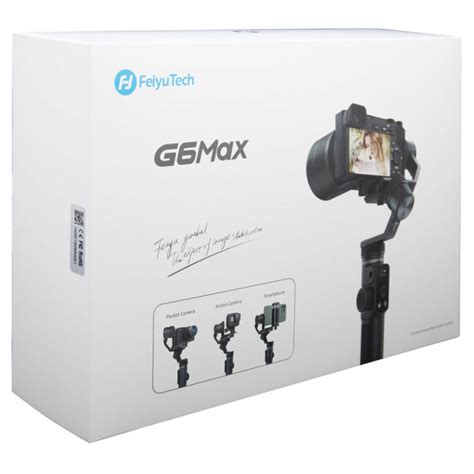 Feiyu Tech G6 Max 3 Axis Handheld Gimbal Stabilizer 3 In 1 EC MALL