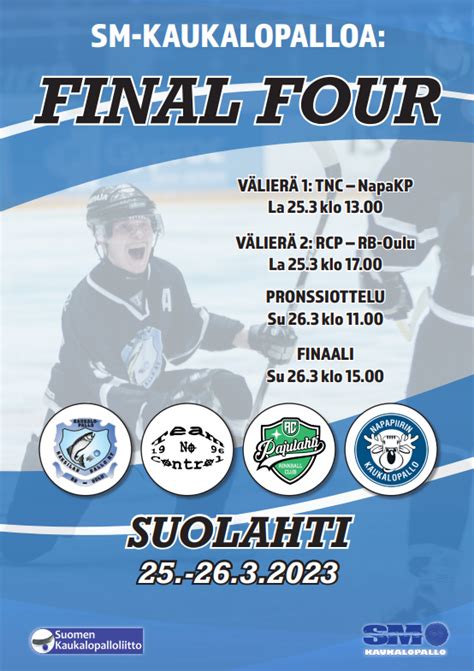 Sm Kaukalopallon Final Four Pelataan Suolahdessa Suomen