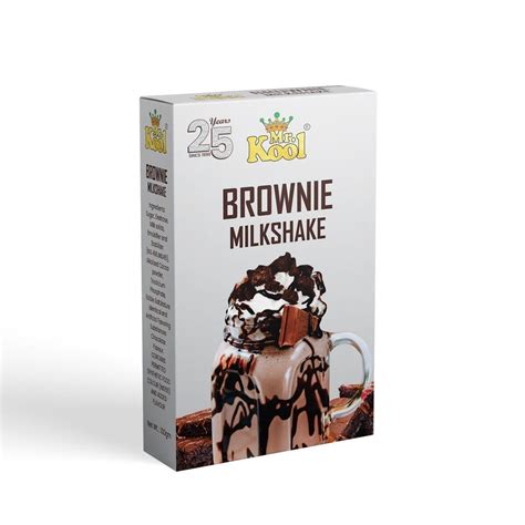 Mr Kool Flavour Chocolate Brownie Milkshake Powder Packaging Type