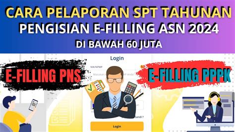 Cara Lapor Spt Tahunan Pns Cara Lapor Spt Tahunan Pppk Cara