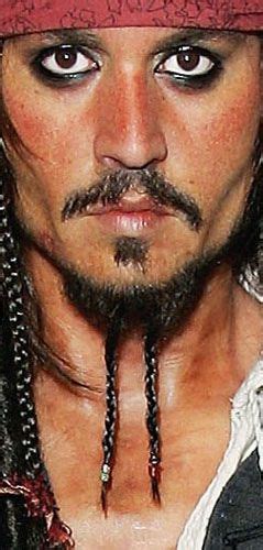 DIY Style For Creative Fashionistas Jack Sparrow Costume Face