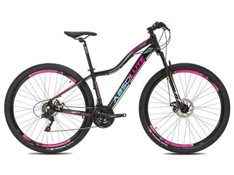 Bike MTB Aro 29 Feminina Absolute Hera Freio Hidráulico Bicicleta