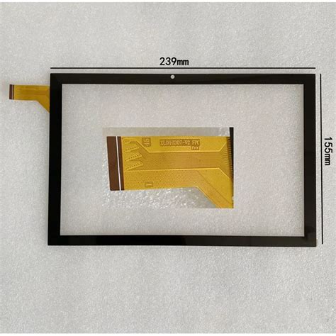 New Inch Touch Screen Digitizer Panel Glass For Xld V