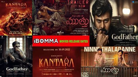 Today Ibomma Updates Upcoming Telugu Movies Release Date Kantara