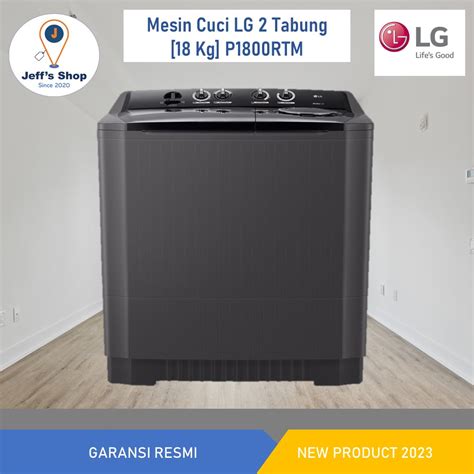 Jual Mesin Cuci Lg Tabung Kg P Rtm Shopee Indonesia