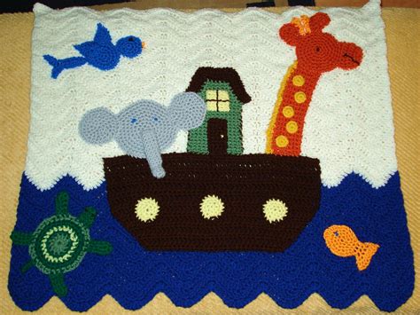 Noahs Ark Crochet For Boys Crochet For Kids Baby Blanket Crochet