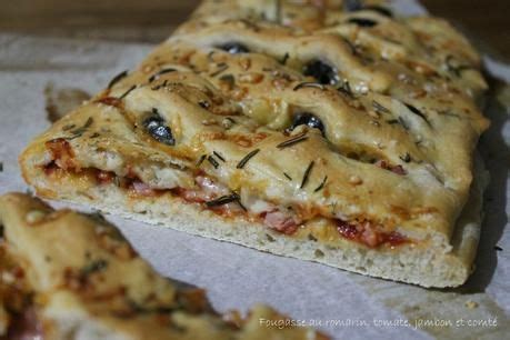 Fougasse Rapide Au Romarin La Tomate Au Jambon Et Au Comt Cooking