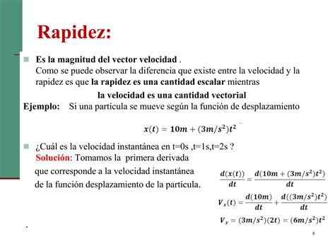 Ecuaciones Basicas De Cinematica Practicopptx