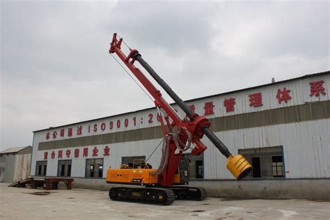 Crawler Hydraulic Rock Drill Rig For Pile Foundation China Rotary