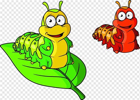 ulat daun gambar ulat kartun gambar ulat  daun  mulutnya