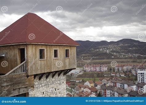 The View From Fortress Gradina Doboj Stock Photo Image Of