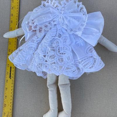 Wimpole Street Angel Doll With Battenberg Lace Dress Estatesales Org