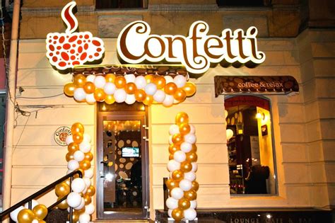Ресторан Confetti (Конфетти) в Днепре пр. Дмитрия Яворницкого 41: меню ...