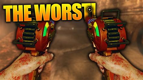 Worst Wonder Weapon In Zombies History ~ Call Of Duty Bo Bo2 And Bo3 Gameplay Youtube