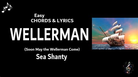 Wellerman Sea Shanty Soon May the Wellerman Come - Easy Guitar Chords ...