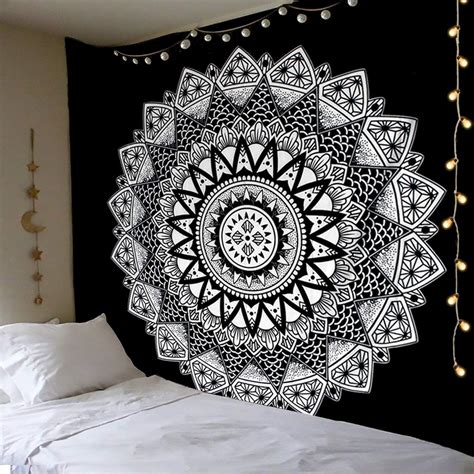 Black Tapestry - Black Tapestry for Room | Tapestry Girls