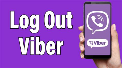 Viber Logout Viber App Log Out Help Viber Account Sign Out