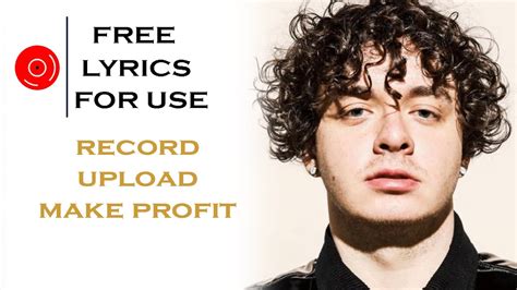 Free Lyrics Rap Like Jack Harlow Free To Use Best Rap Lyrics For