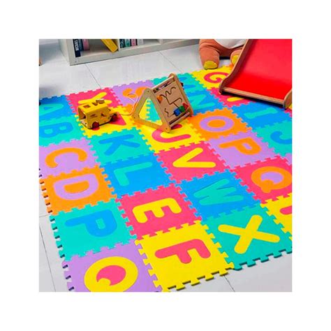 Ripley PISOS ALFOMBRA GOMA DIDACTICO EVA 10 PIEZAS 30CM LETRAS NÚMEROS