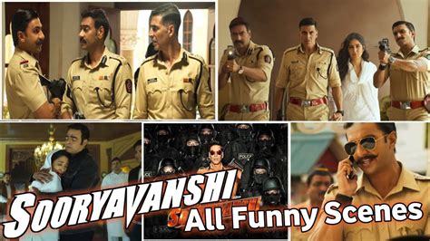 Sooryavanshi All Comedy Scenes L All Funny Scenes L Akshay Kumar L Ajay