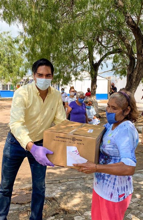 Voluntariado DIF Reynosa Lleva Apoyos Alimentarios Productos De