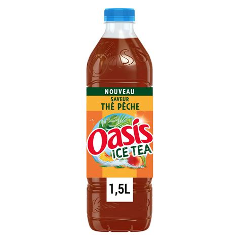 Oasis Peach Flavored Iced Tea | Buy Online | My French Grocery