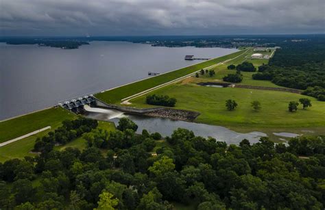 Lake Conroe Lake Houston Gates Open To Prevent Flooding