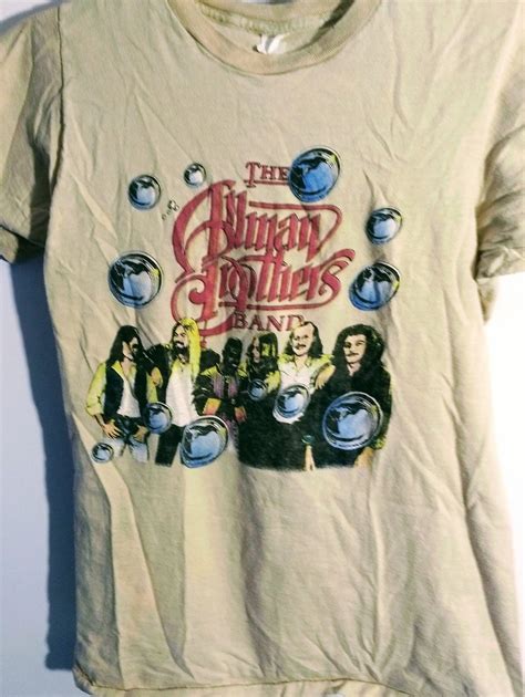 The Allman Brothers Band Concert T Shirt Authentic Vintage Etsy Sweden