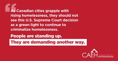 Caeh Homelessness Effectively Illegal In America Supreme Court