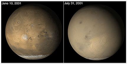 Mars Dust Storms - Universe Today