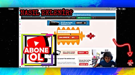 VİDEOYA NASIL KÜÇÜK ABONE OL BUTONU KOYULUR KOLAY BASİT YouTube