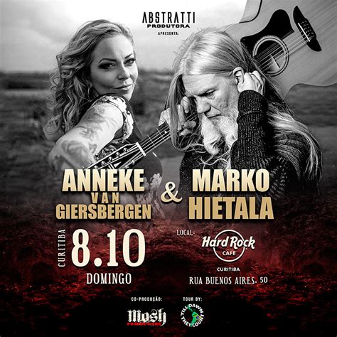 Anneke Van Giersbergen e Marko Hietala anunciam apresentação em