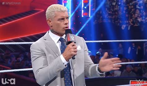 Cody Rhodes Responds To The Rock Slapping Him On Wwe Raw