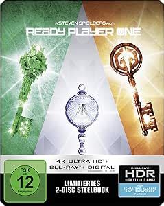 Ready Player One K Ultra Hd Steelbook Blu Ray Dvd Et Blu Ray