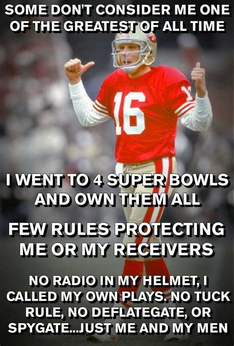 Pin By Durr Gruver On Joe Montana 49ers Memes Nfl Football 49ers Sf