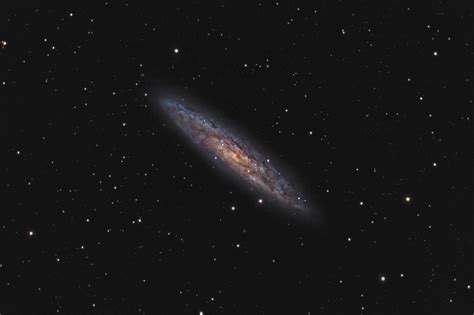 Astronomers Do It In The Dark Ngc The Silver Dollar Galaxy In