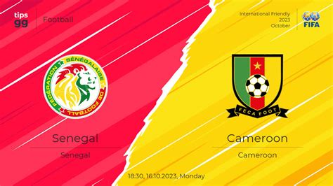 Senegal Vs Cameroon At International Friendly