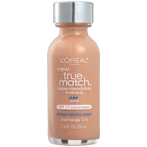 L Oreal Paris True Match Super Blendable Foundation Makeup Spf 17 Sand Beige 1 Fl Oz