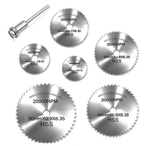 Pcs Hss Circular Saw Blade Rotary Tool F Vicedeal