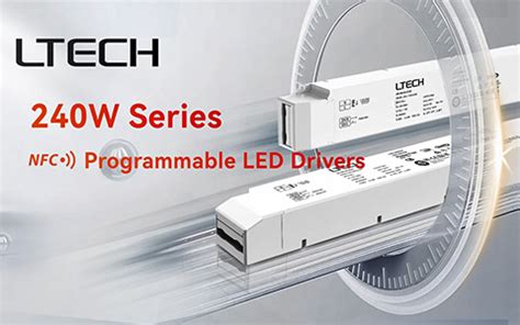 240W 24V NFC CV DALI LED Driver LM 240 24 G1D2 CV DALI Dimmable Driver