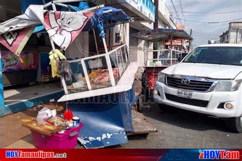 Hoy Tamaulipas Choque Deja Un Lesionado En El Centro De Tampico