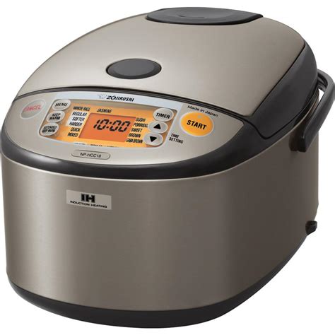 Zojirushi Non Stick Interior Rice Cooker NP HCC18 The Home Depot