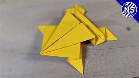 How To Make A Paper Jumping Frog That Really Jumps Fun And Easy Origami