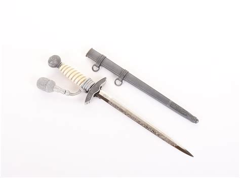 engraved luftwaffe dagger  voos military collectibles
