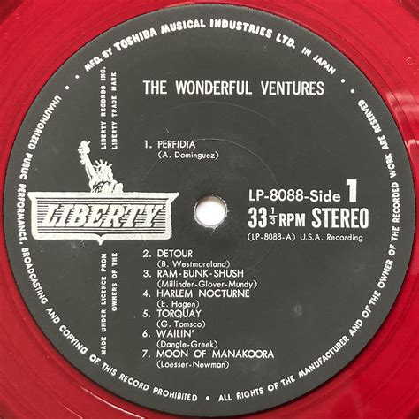 JLP 30 ベンチャーズロックアルバム THE WONDERFUL VENTURES chirolin band