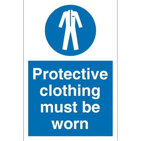 Protective Clothing Must Be Worn Sign Safety Signs From Parrs Uk Hot